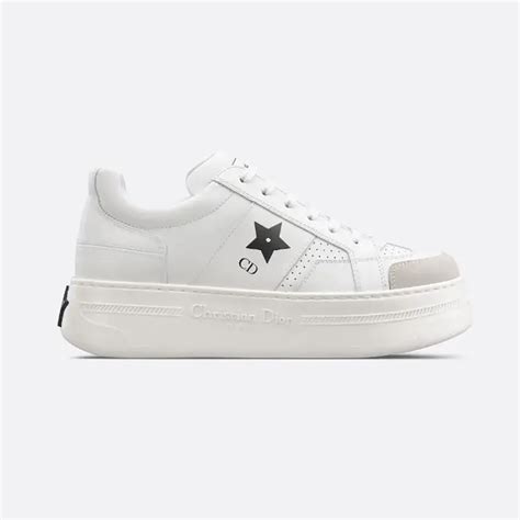 dior star platform sneakers|Dior Star Platform Sneaker White Calfskin and Suede .